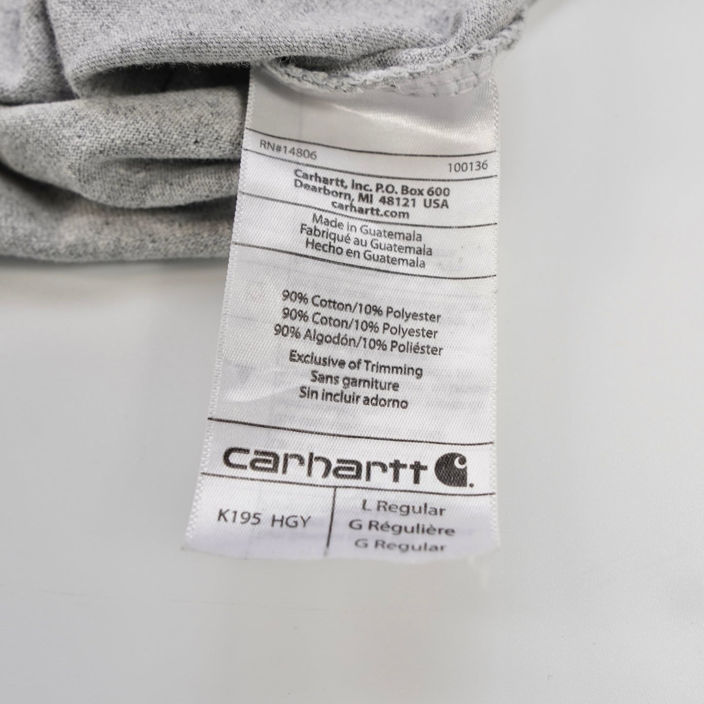 Carhartt Tee (Grey)