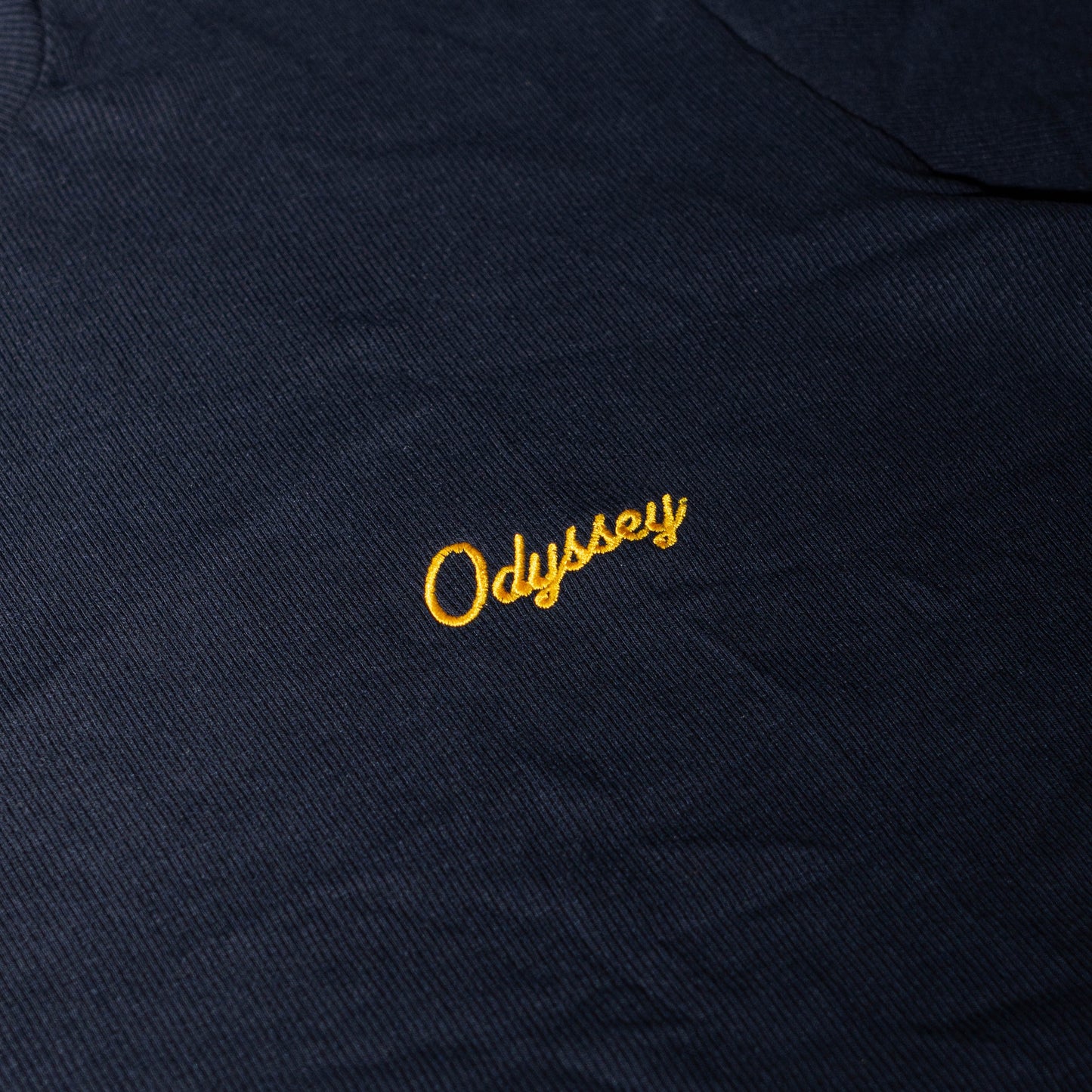 Corduroy Embroidered "Midnight Blue" Tee