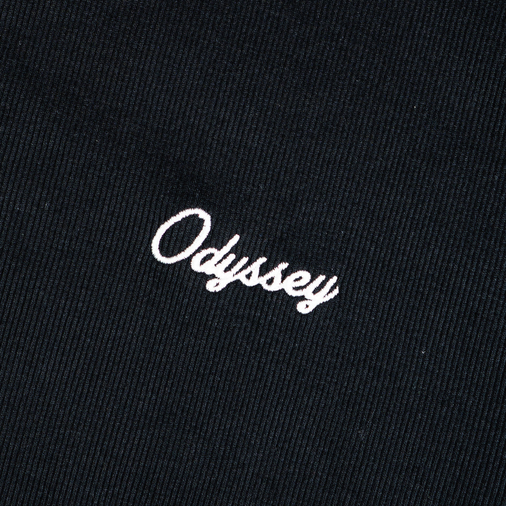 Boxy Corduroy Embroidered